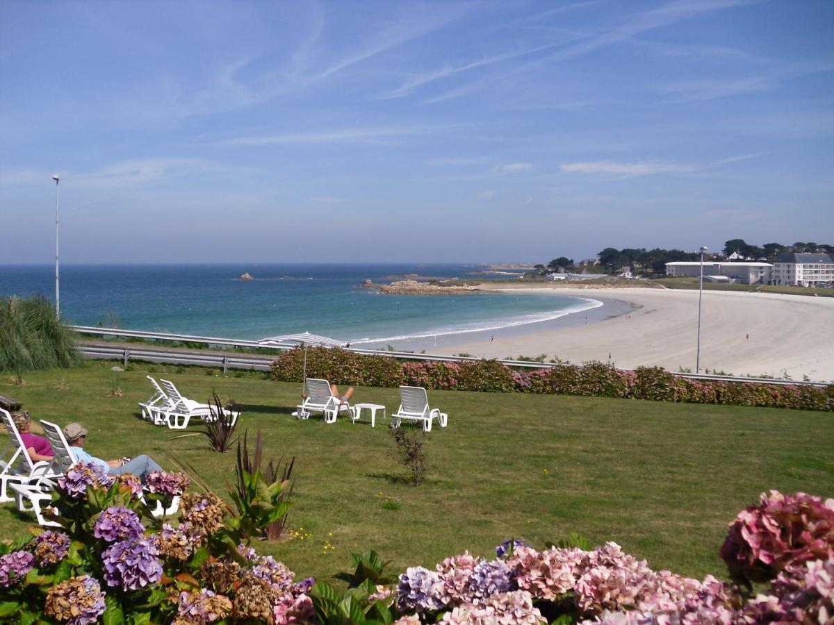 Belle Vue Mer Studio Piscine Trévou-Tréguignec Dış mekan fotoğraf