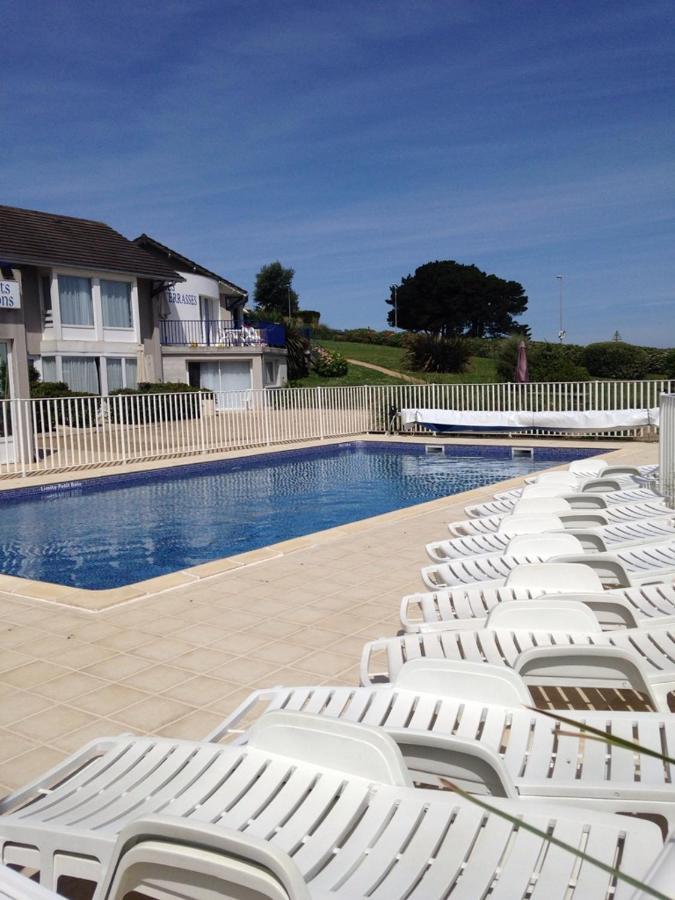 Belle Vue Mer Studio Piscine Trévou-Tréguignec Dış mekan fotoğraf